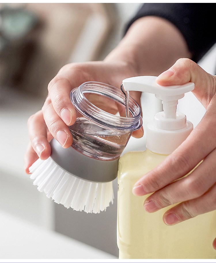 タンク付きキッチンブラシのブラシ毛