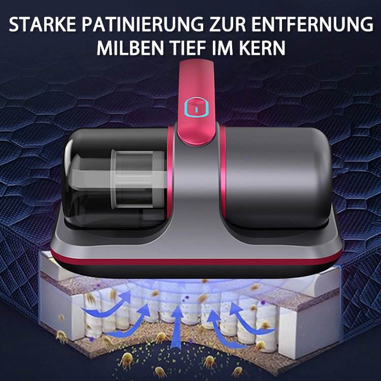 Leichter kabelloser Tiefenreiniger für Milben