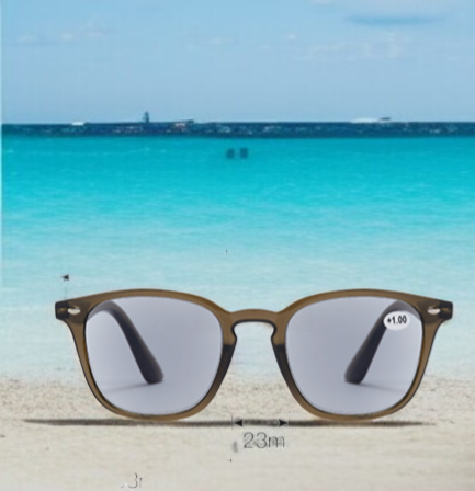 여름 남성 패션 돋보기 선글라스