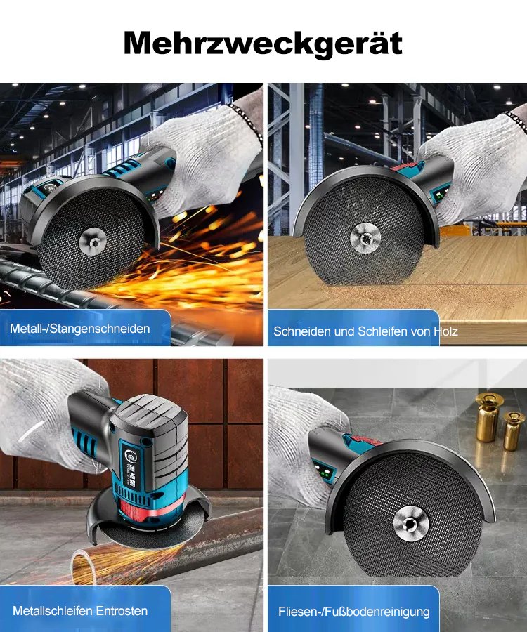 Bürstenloser Mini-Winkelschleifer 