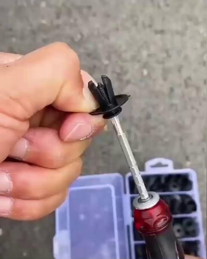 Autó univerzális csat kombinált készlet teljes tartalma