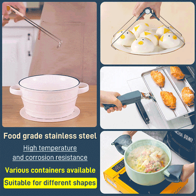 kitchen dish anti-scalding gripper clip