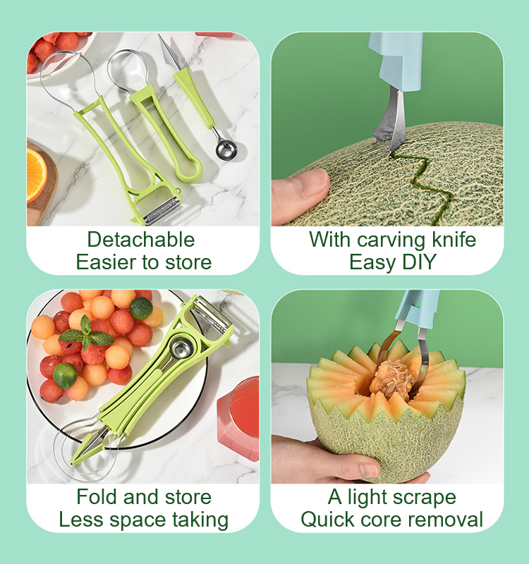 Six-in-one peeler