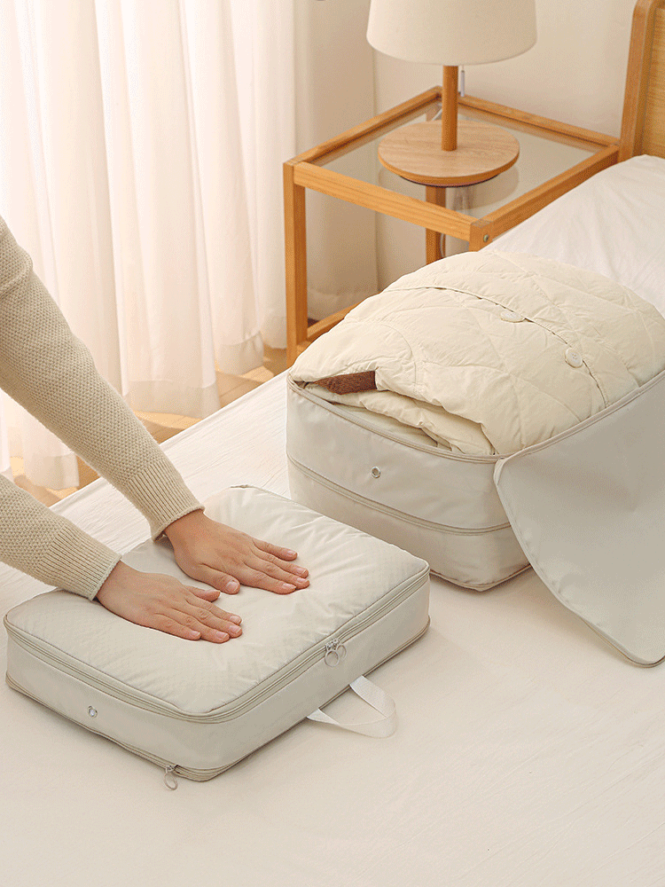 MEET ダブルファスナーダウンジャケット収納袋