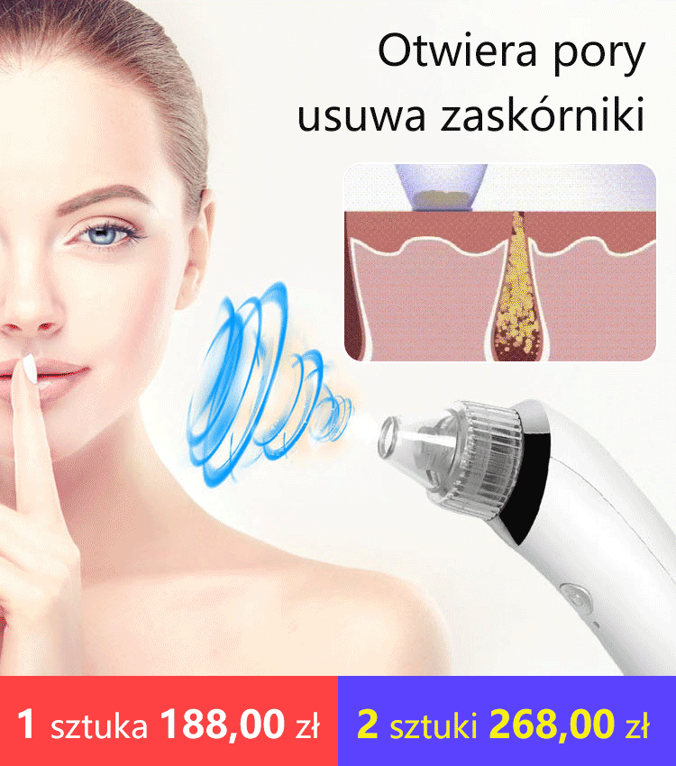 Urządzenie do oczyszczania porów