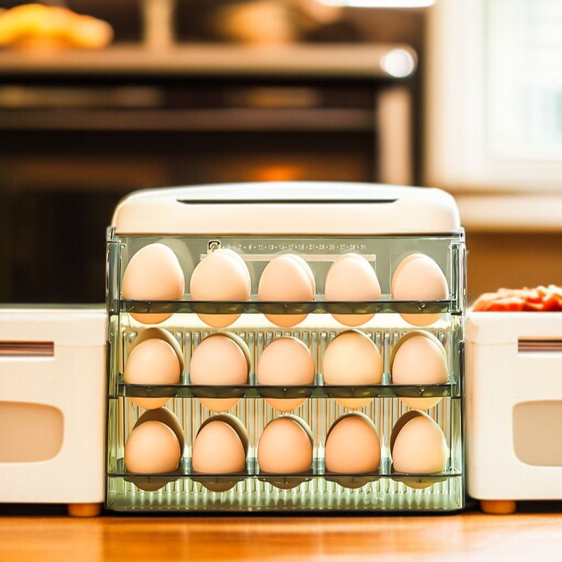 大容量卵収納ボックスの内部構造