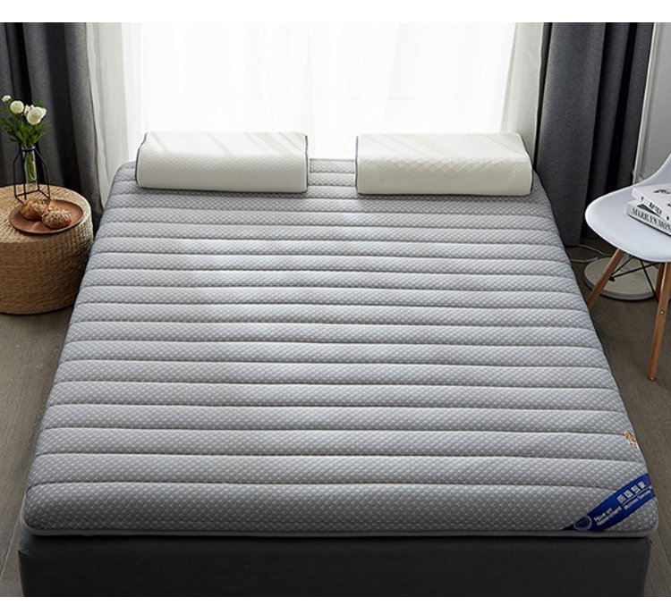 高反発の天然ラテックス素材のクローズアップ