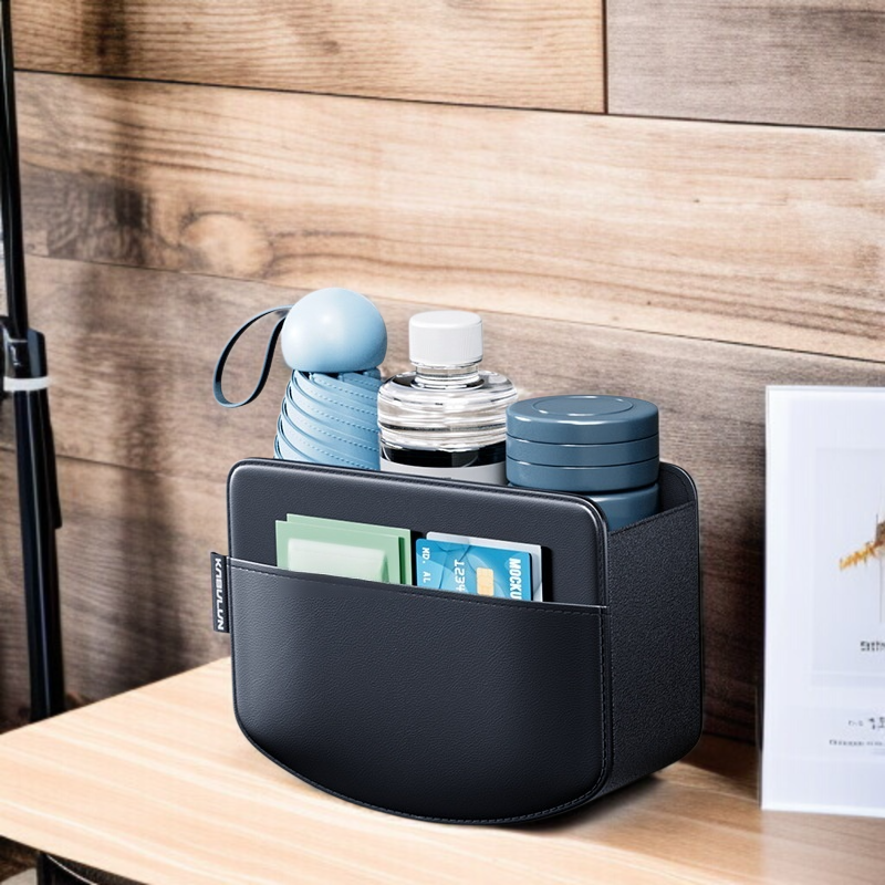 Car hanging organizer pocket for accessories and mobile phone