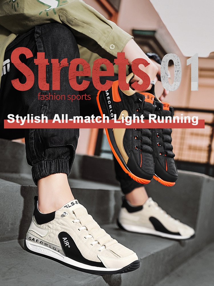 Men’s all-match breathable sneakers
