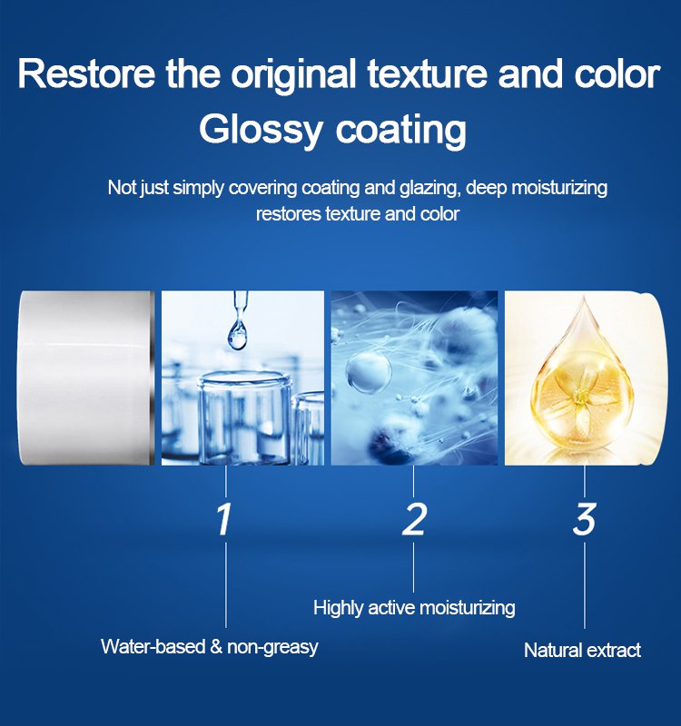 [Free give sponge] car plastic renovation coating