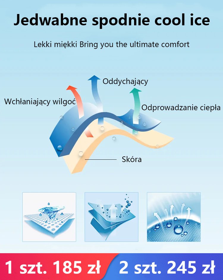 Spodnie palazzo z jedwabiu lodowego