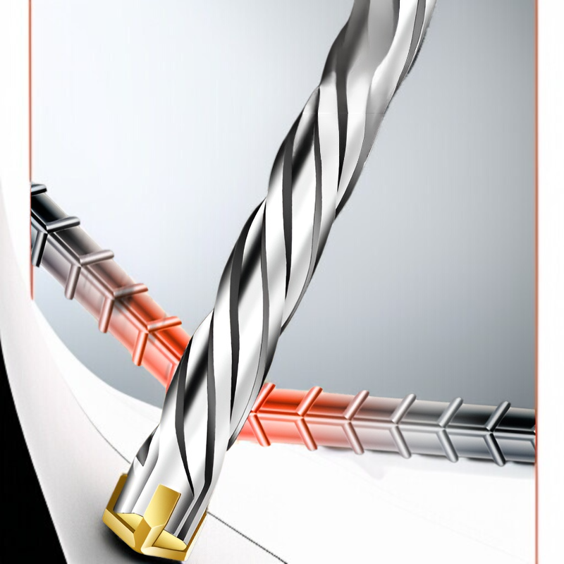 십자사날 연장자절 드릴 비트 상세 사진