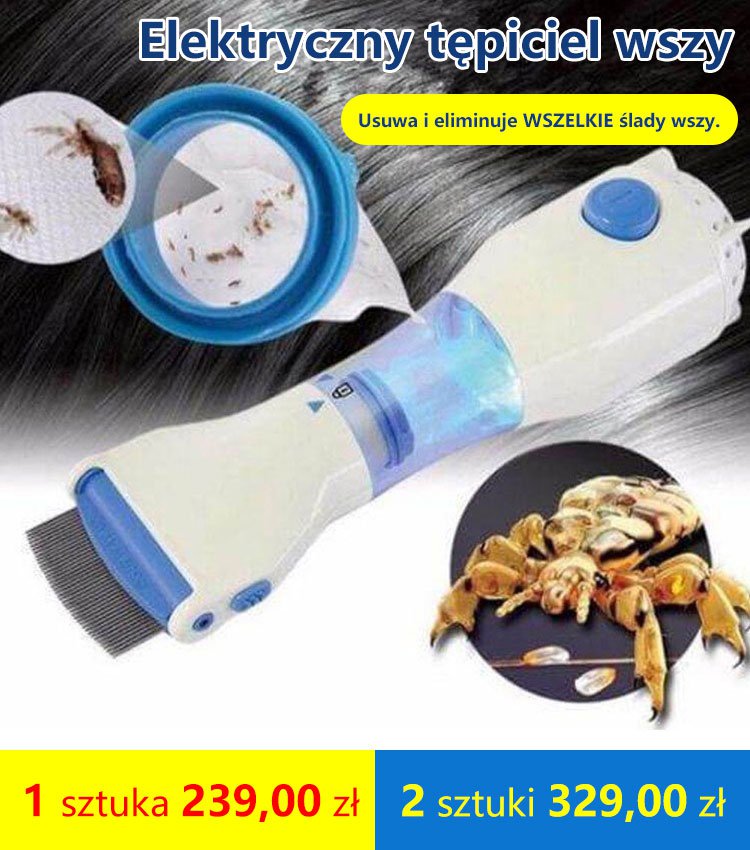 Elektryczny tępiciel wszy