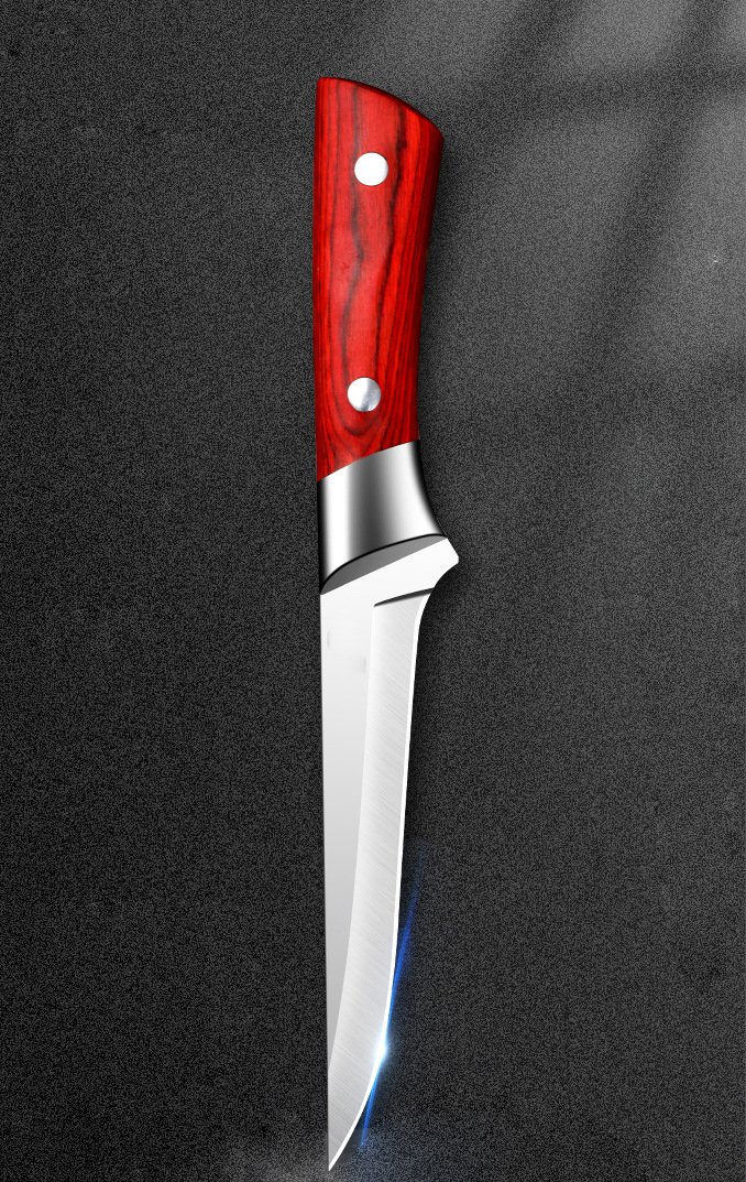 고기칼(가죽 커버)