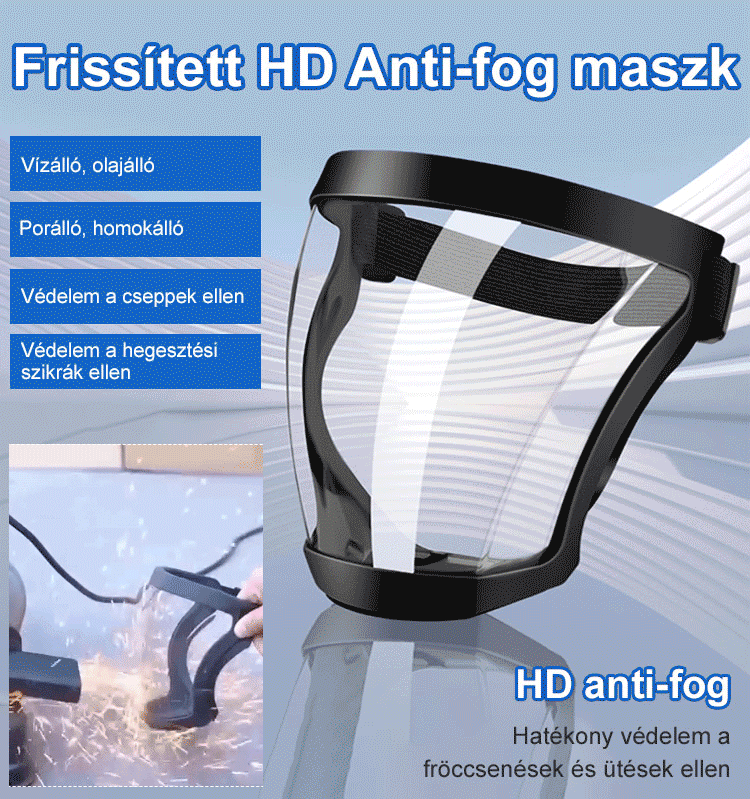 Többfunkciós védőmaszk