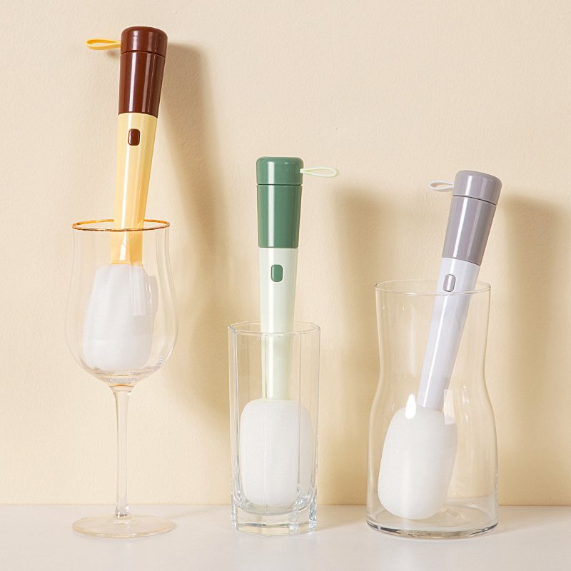 マイクロフォン型3in1ボトムブラシ