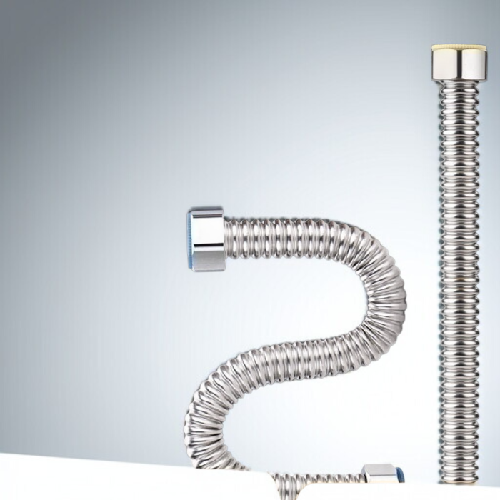 防爆圧対応ステンレスホース拡大写真