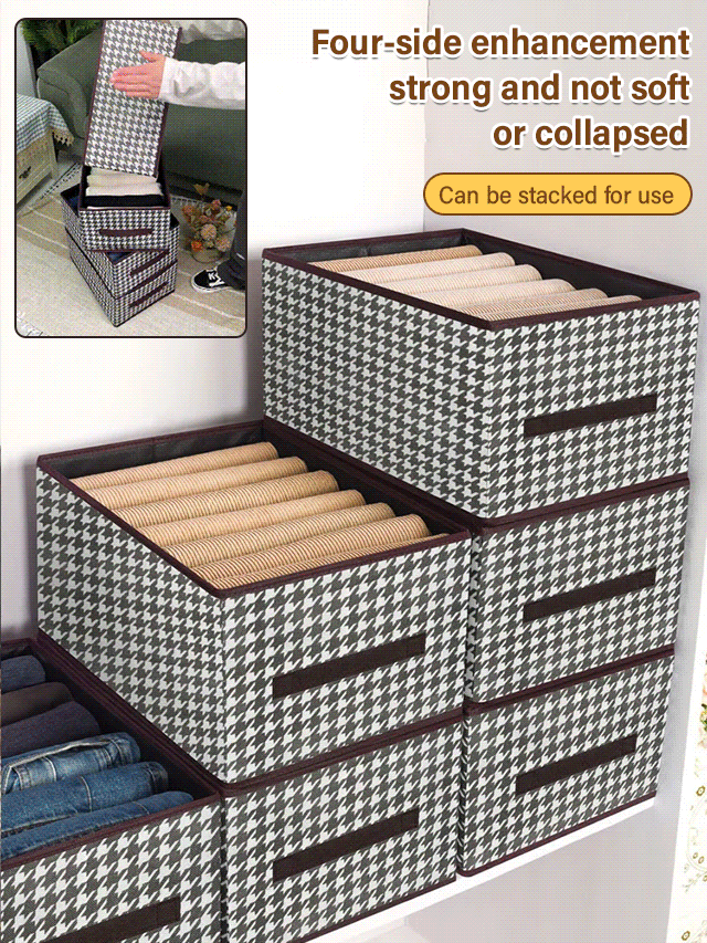 Swallow gird foldable storage box