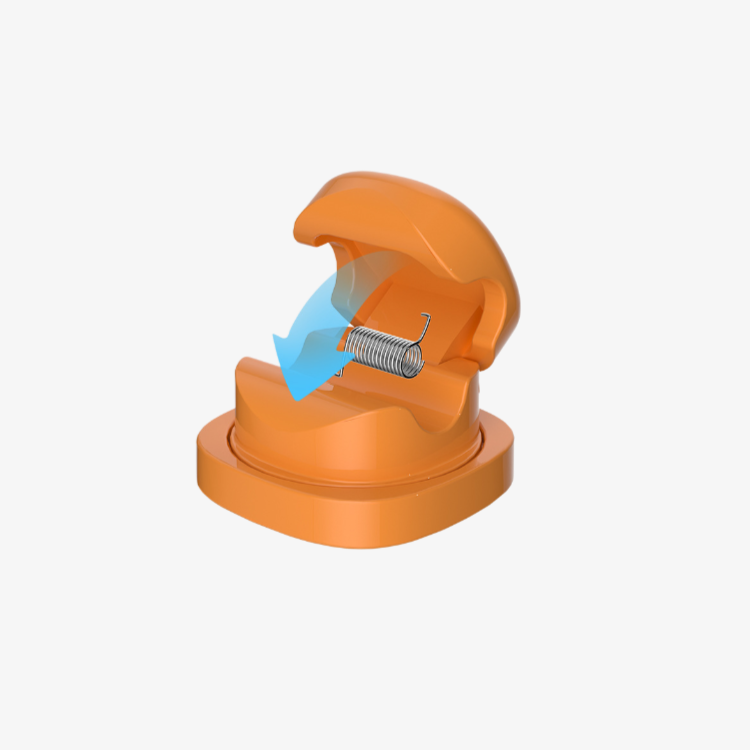 여러 종류의 케이블을 수납한 모습