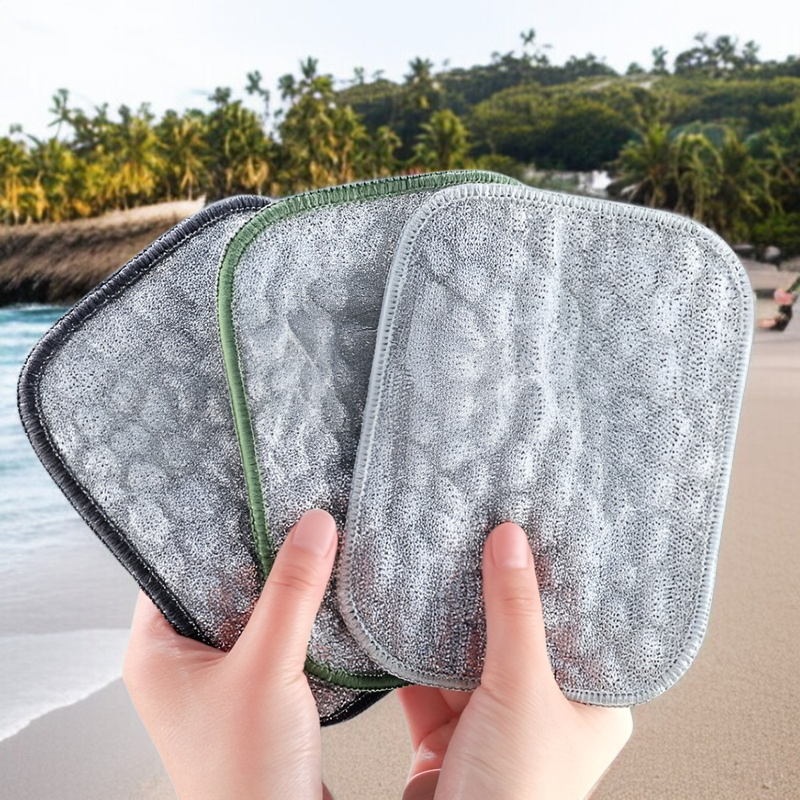 내구성 좋은 은사 이중 세척 브러쉬 클로즈업