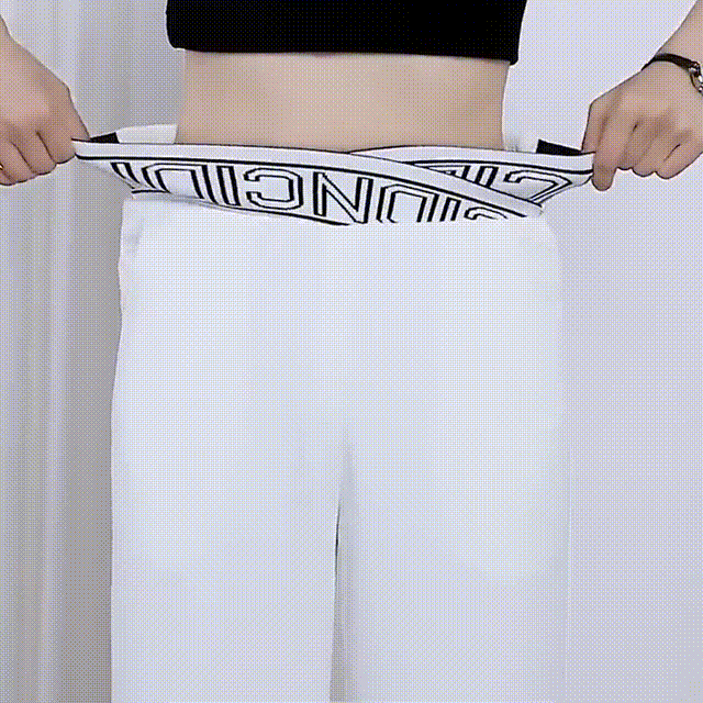 美脚ワイドパンツ