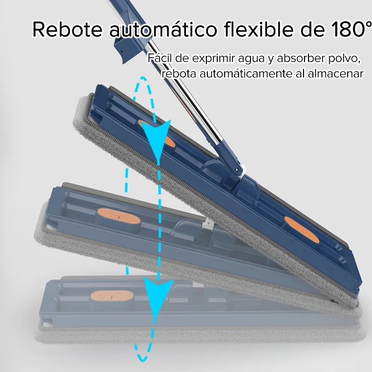 Nuevo estilo de trapeador grande y plano