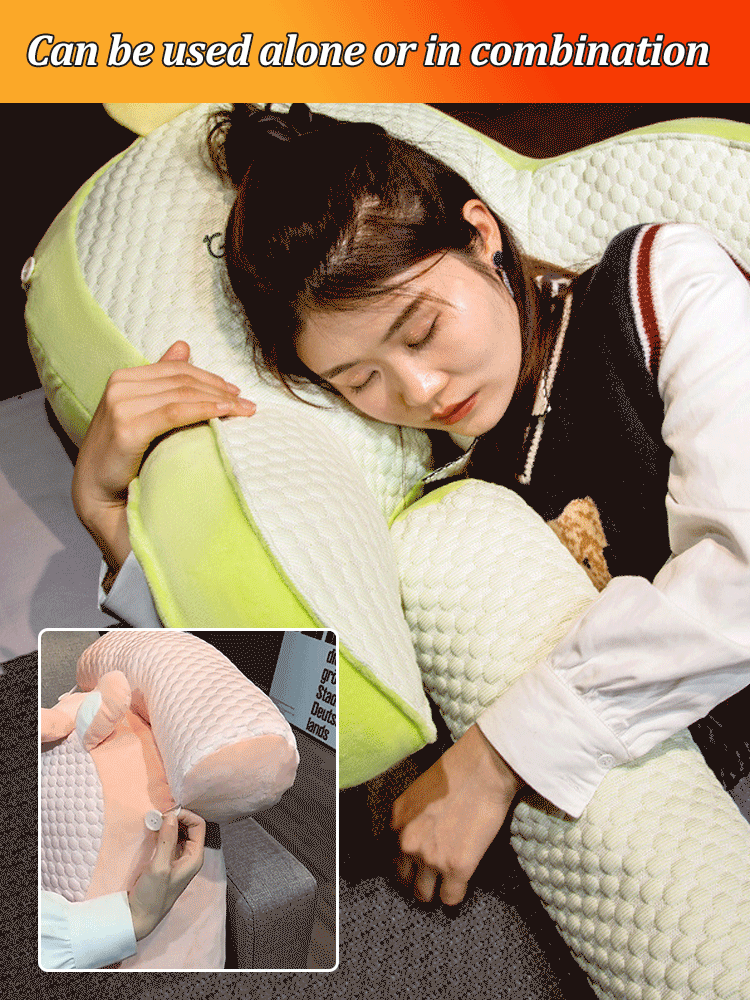 Cool feeling ice bumps cushion