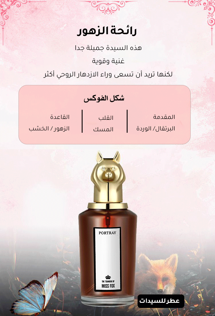 مجموعة العطور الراقية على شكل رؤوس الحيوان بستايل أرستقراطي (12 قوارير)