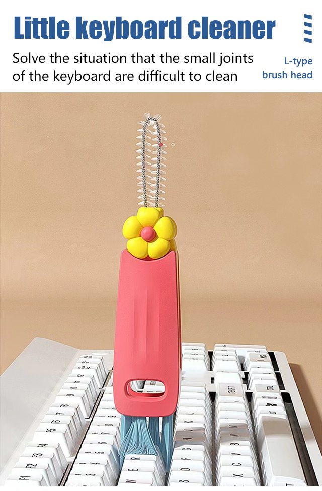 Bottle brush set suitable for bottles, vases, and cups