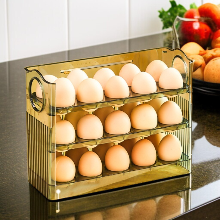 環境に優しいPte素材の卵パック