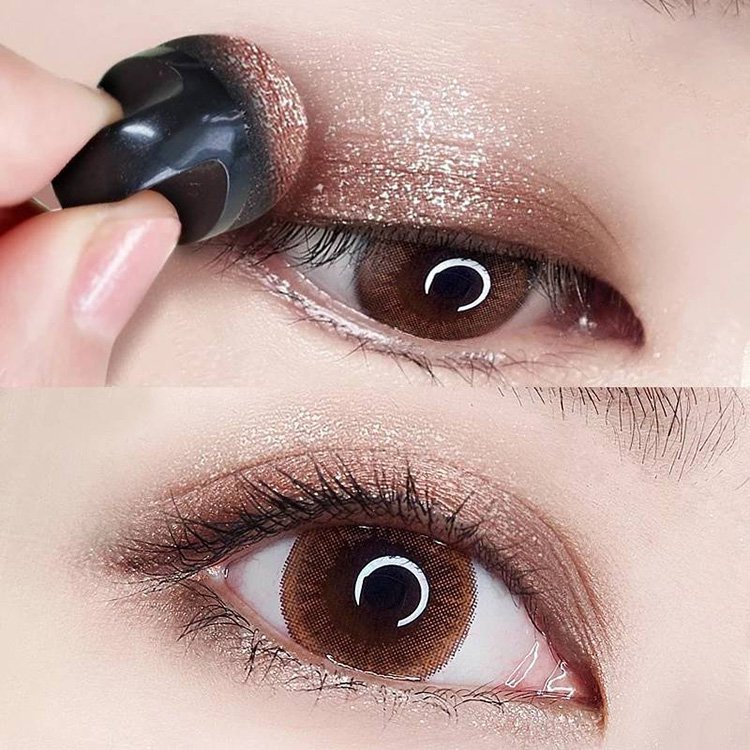 グラデーションアイシャドウ