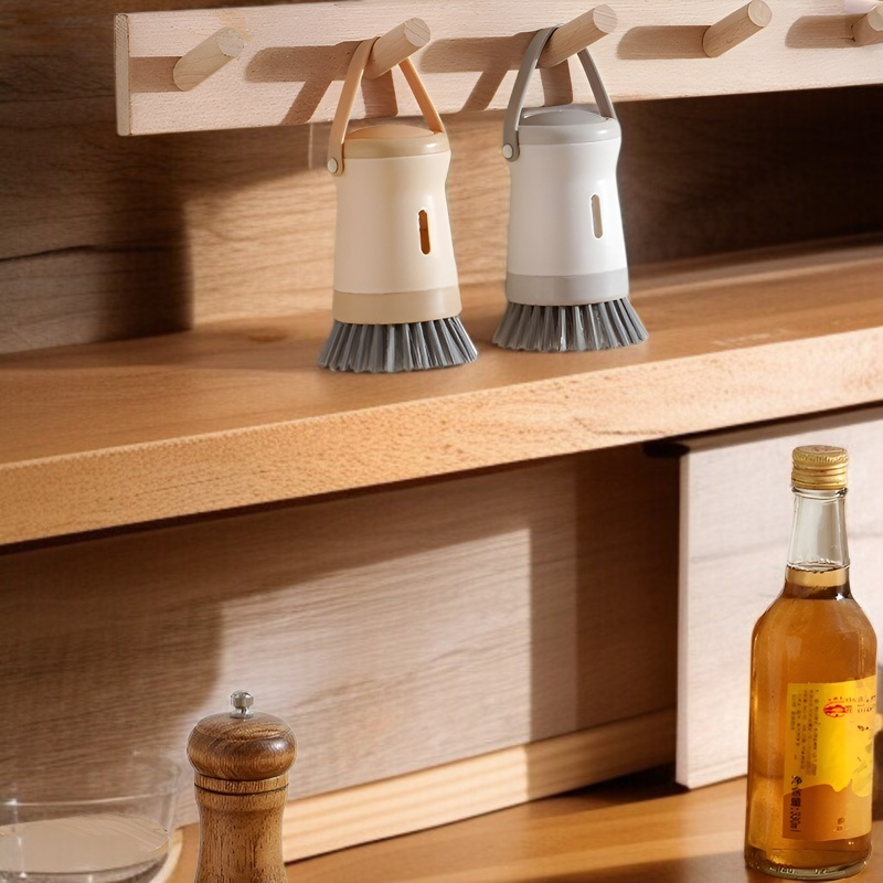 油汚れを落とす特別なポットブラシ