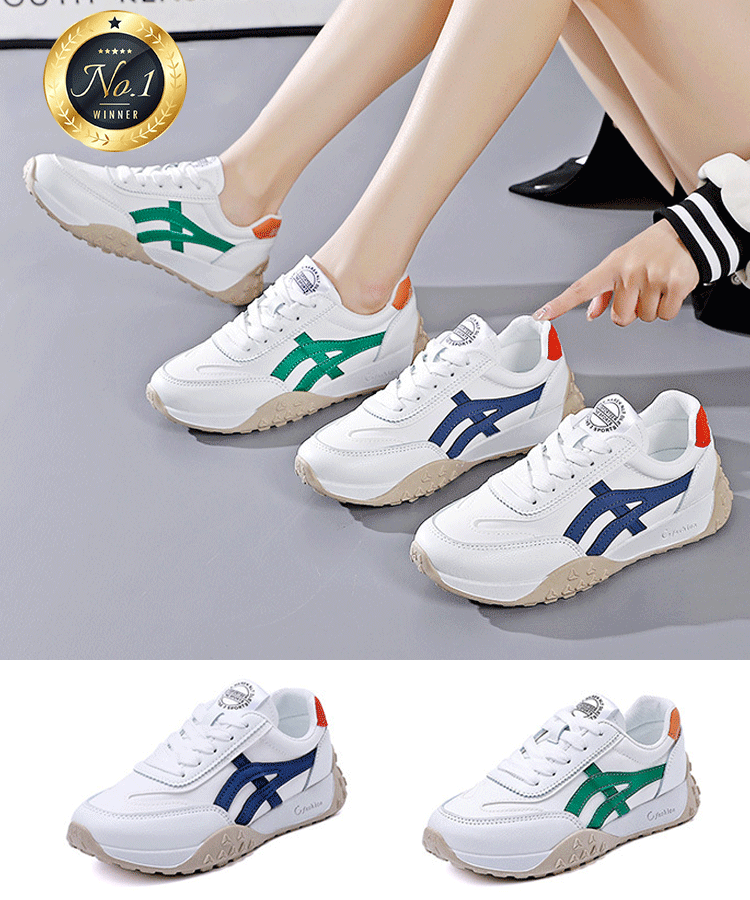 모던 통기 화이트 슈즈