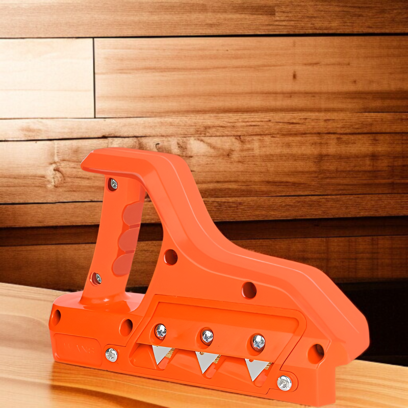 60度で倒角作業を行うシーン