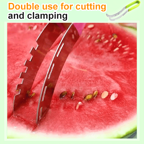 Multifunctional stainless steel fruit slicer