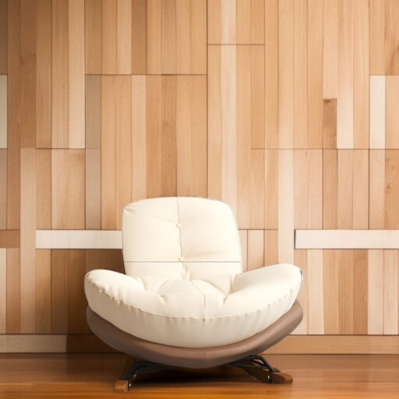 편안하게 앉아 쉴 수 있는 거실 흔들의자