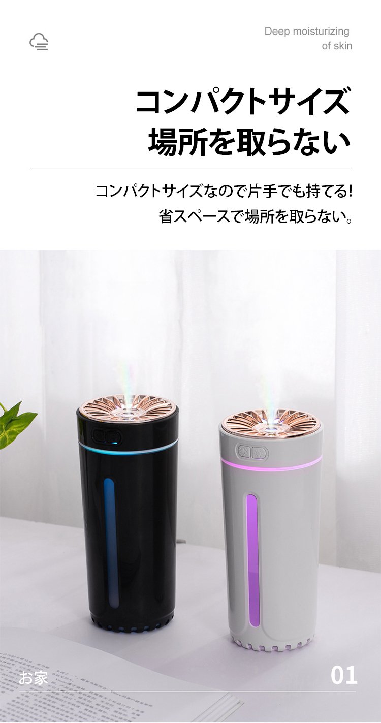 オフィスで使える静音多機能加湿器