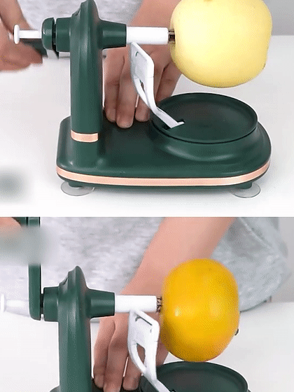 Éplucheur de fruits à manivelle
