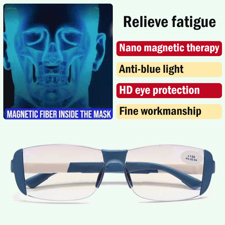 Presbyopic glasses for both near and far view