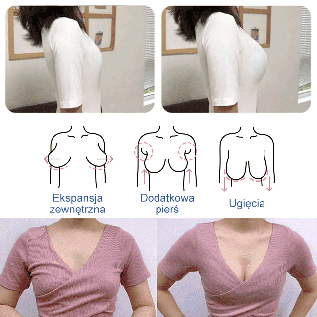 Bielizna odchudzająca i powiększająca piersi Magnet