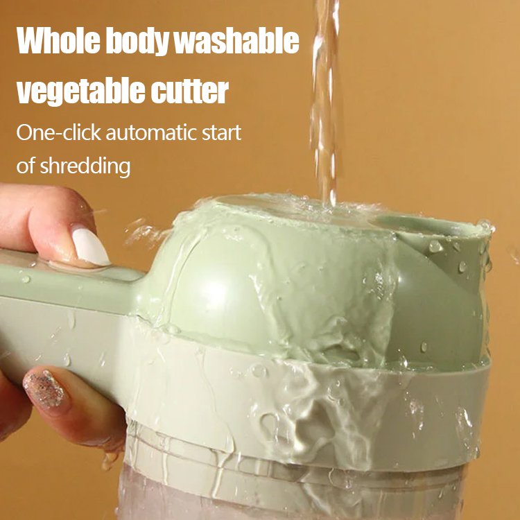 Hand-held Electric Gatling Vegetable Cutter