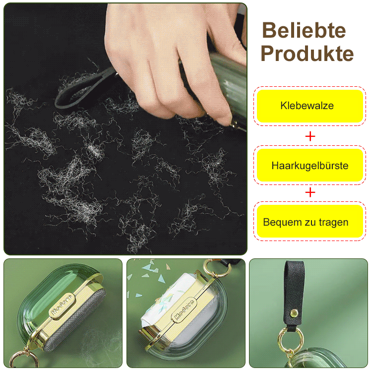 Leichtes Luxus-klebendes Haar-Werkzeug, reißbares Roller Filz Roller Brush Gott Tool