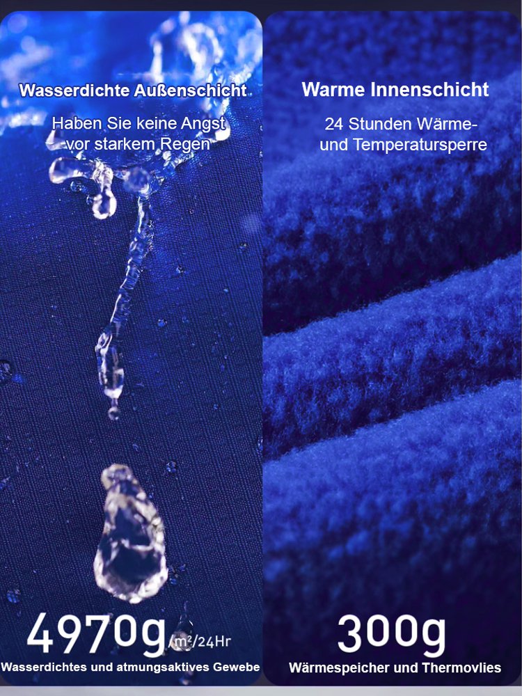 Jack Wolfskin 3-in-1 Zweiteilige Wasserdichte Punching Jacke