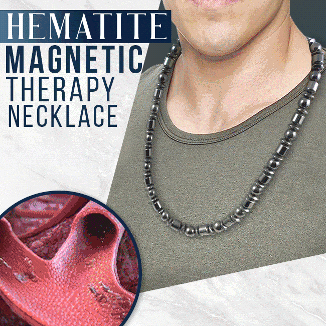 자성 흑자석 목걸이 