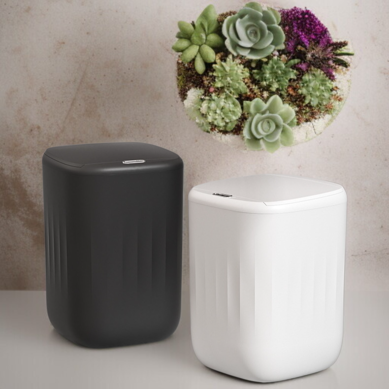 비접촉 충전식 휴지통 제품 사진