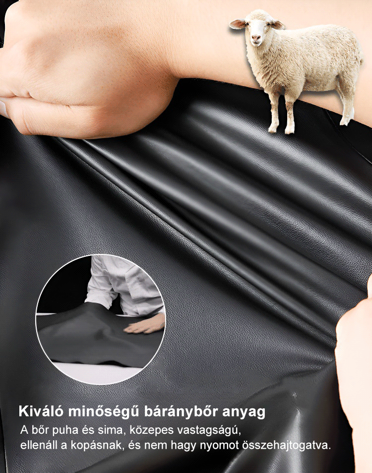 Férfi bőr biker dzseki