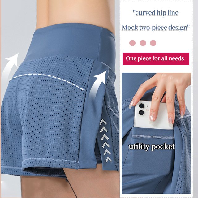 High-elastic quick-drying pocket sports pants